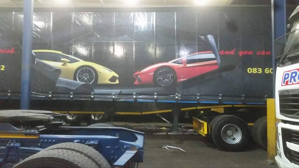 Promech Transport fleet branding